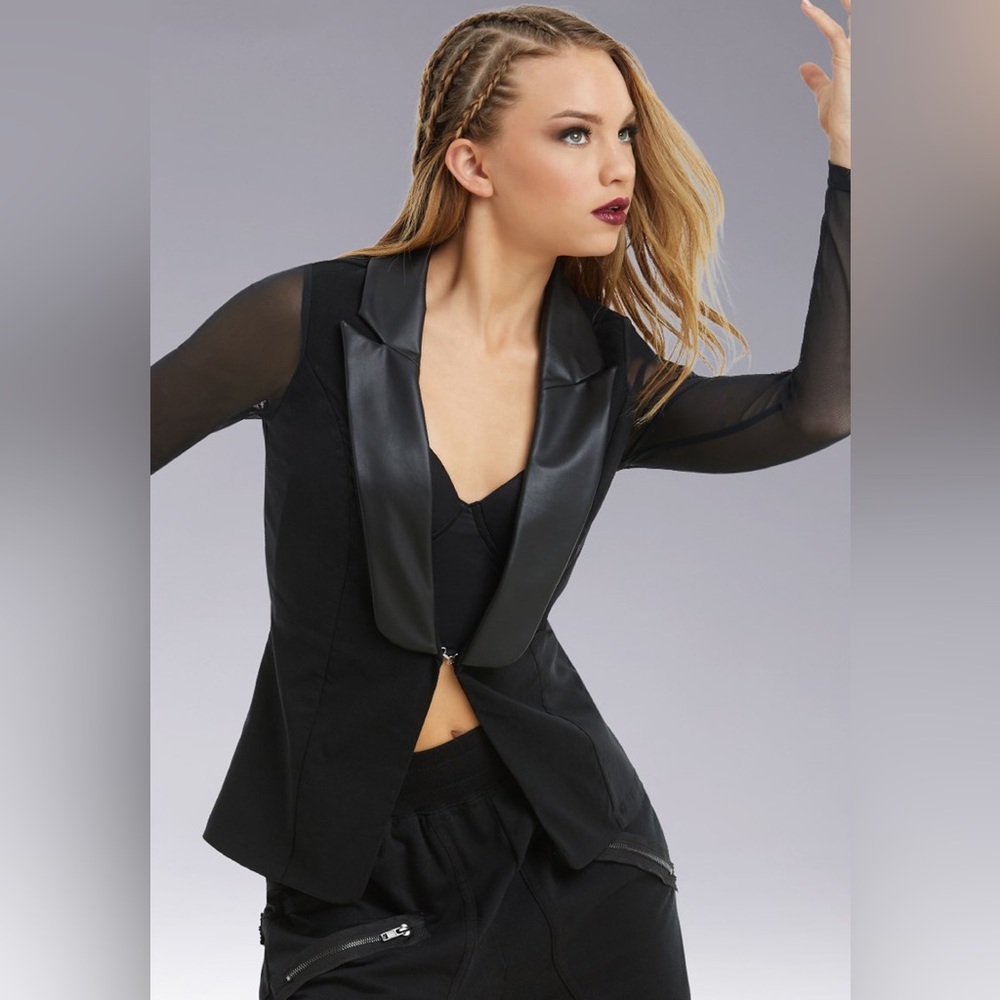 Balera Mesh Sleeve Tuxedo Jacket - Child Medium